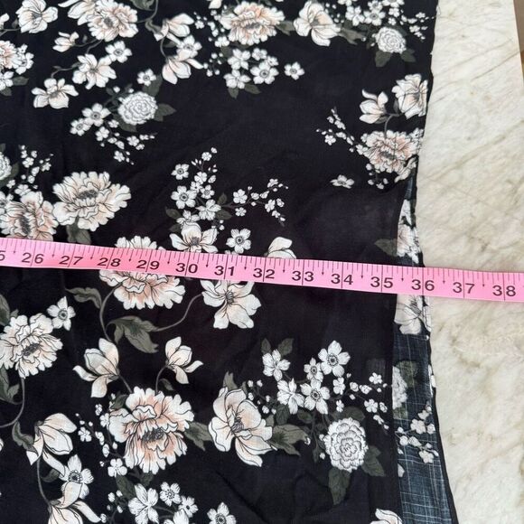 Torrid floral kimono cover up cardigan size 00/0 or M/L oversized - Picture 6 of 7